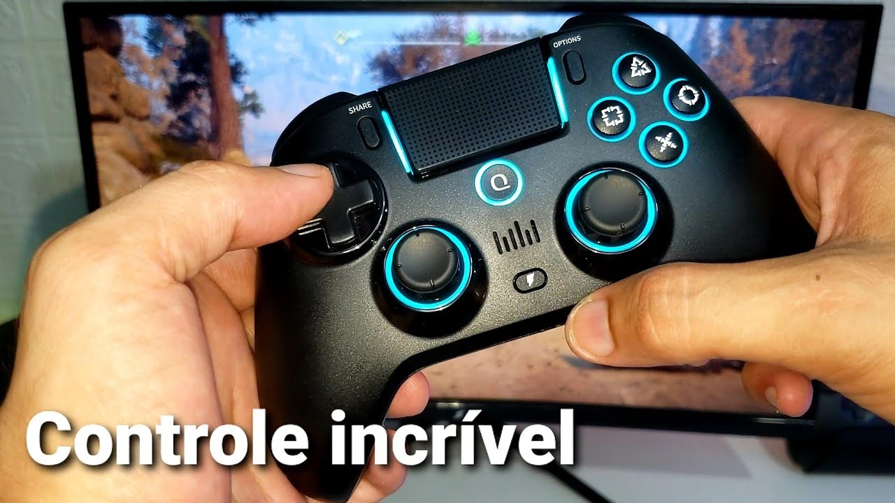 Controle wireless Spark N5 QRD Game ( unboxing, instalação, configuração e atualização de firmware )