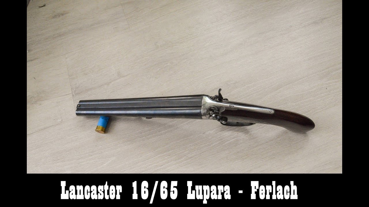 / Sawed-off shotgun / Lancster cal.16/65 type Lupara - Ferlach #blackpowder #shotgun #shooting #gun