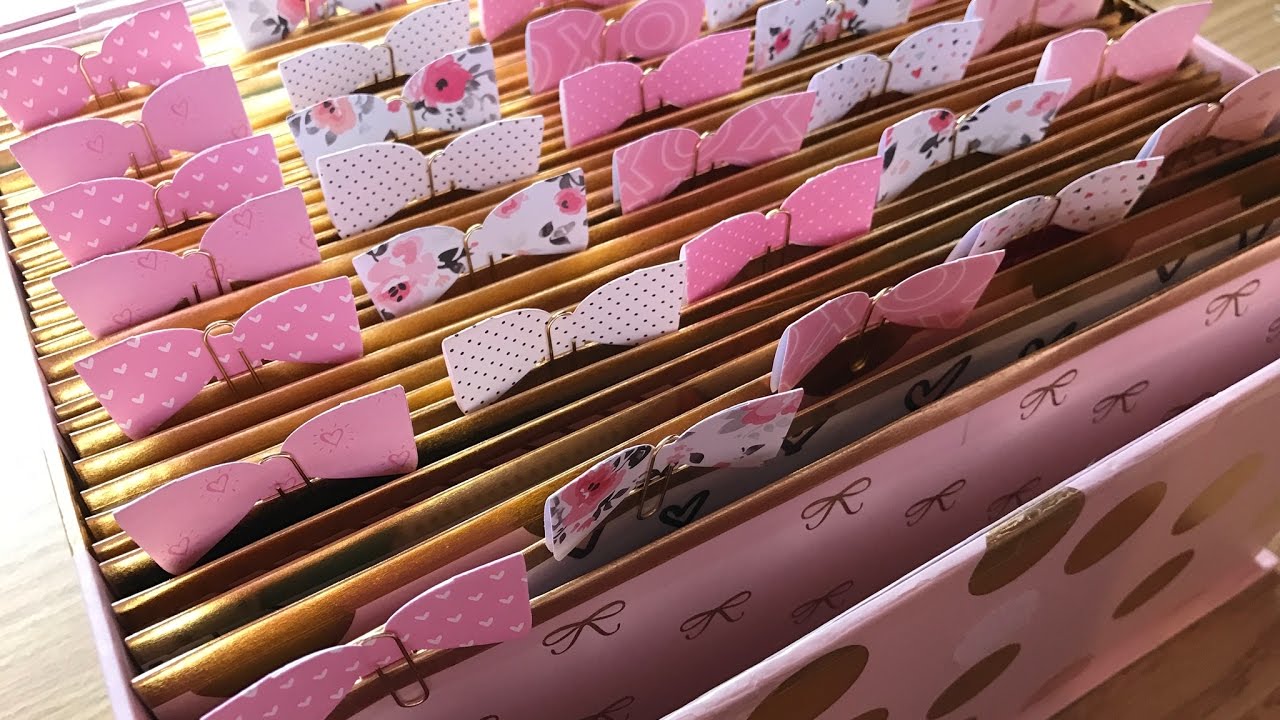 DIY Sticker Storage File System Organization Share