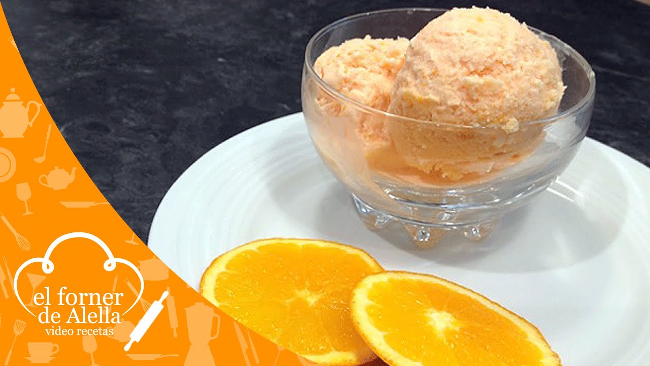 Helado de Naranja