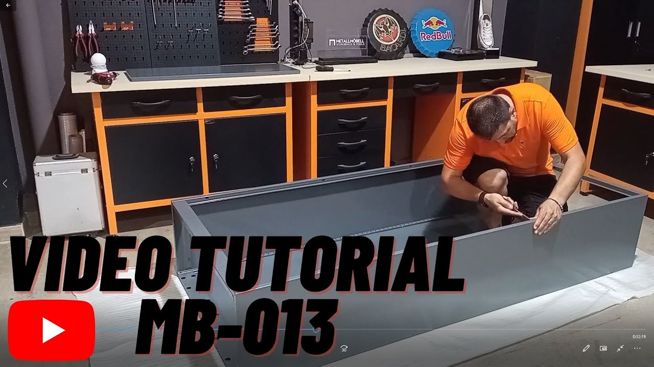 VIDEO TUTORIAL ARMARIO DE PIE  METALLMOBELL MB013
