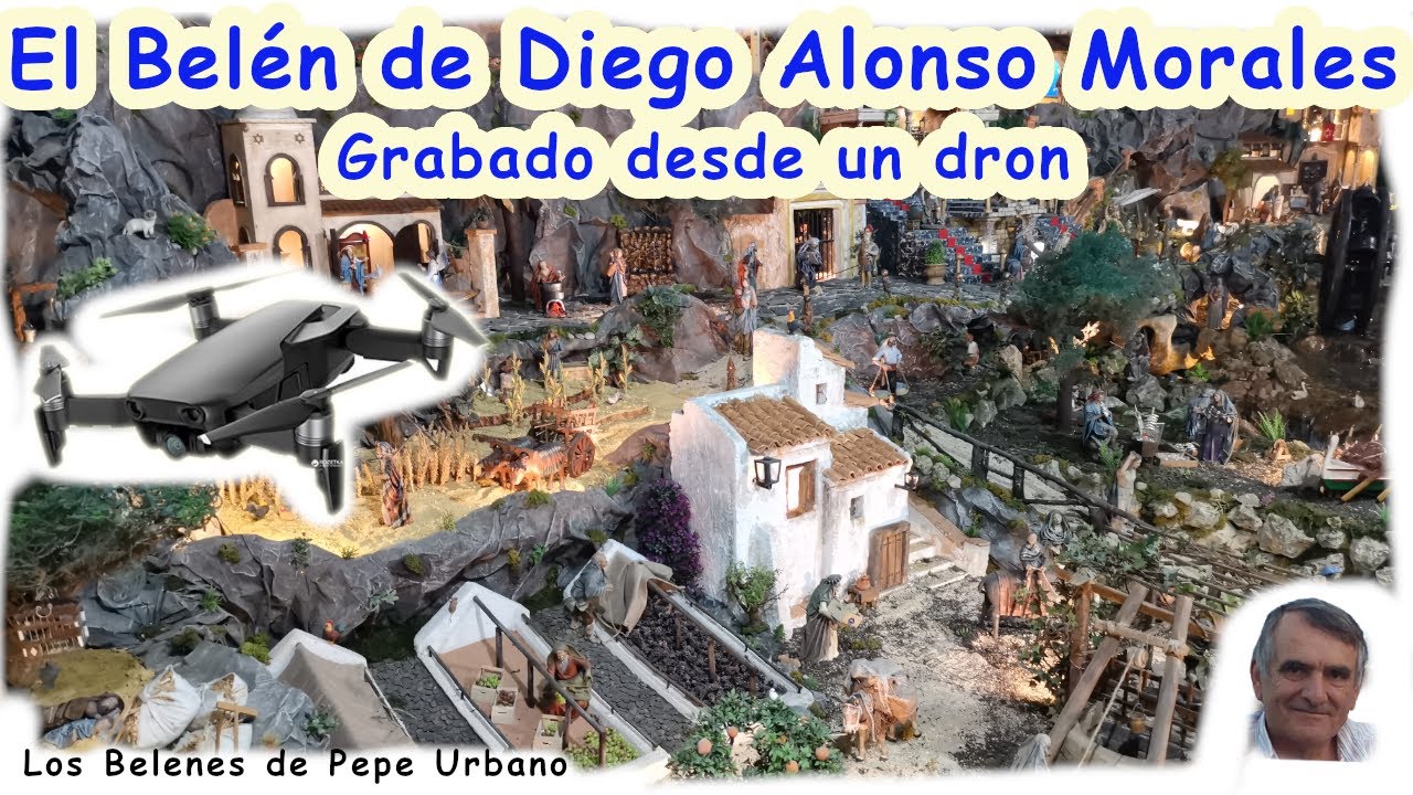 El Belén de Diego Alonso Morales grabado desde un dron