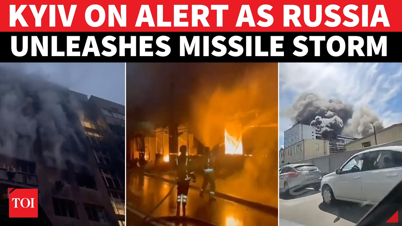 Russia Unleashes Missile Hellfire On Ukraine; Kyiv Under Attack | 'EXTREMELY HEAVY LOSSES'