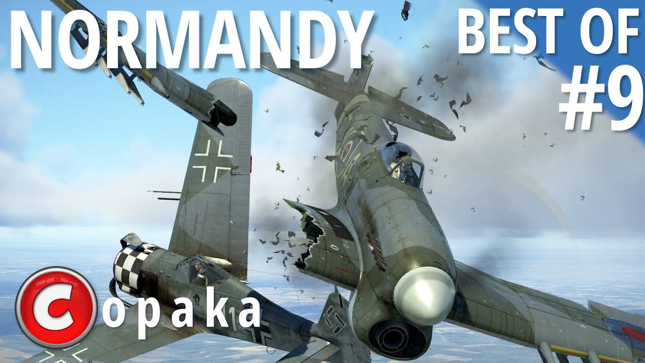 il2 Battle of Normandy | Dogfights | Satisfying Crashes | compilation #9