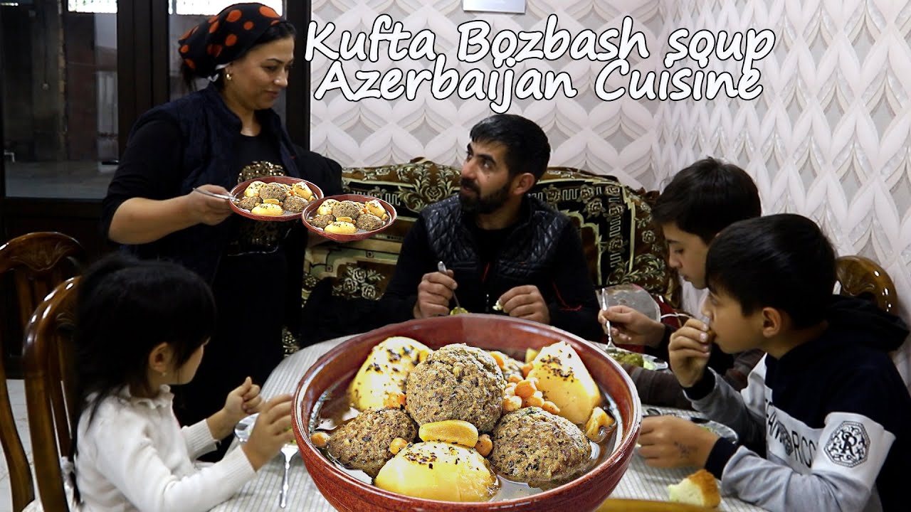 Кюфта-Бозбаш | Вкусный Суп - Два Блюда  в Одном |  Азербайджанская Кухня