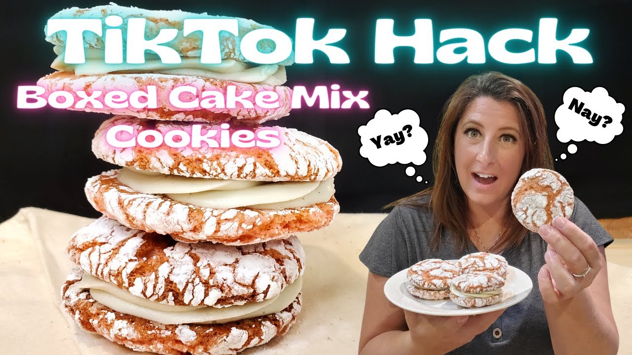TikTok 3 Ingredient Cookies