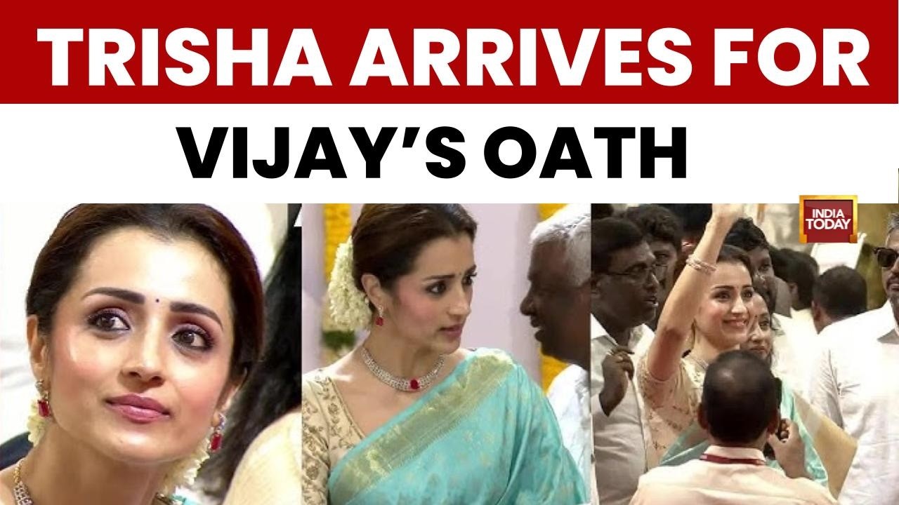 Vijay Oath Ceremony: TVK Chief's Oath Ceremony | Cong Leader Rahul Gandhi Arrives