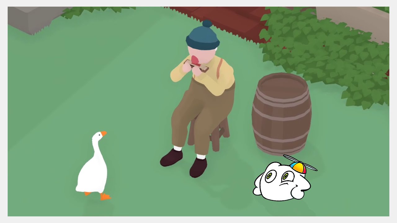 Committing crimes that will have no consequences because I'm a Goose