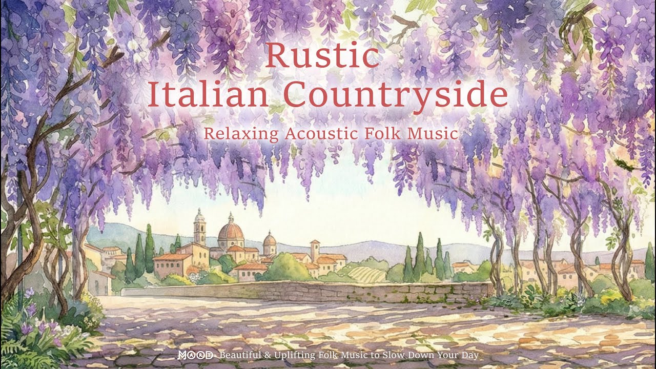 Rustic Italian Countryside | Relaxing Acoustic Folk Music for Good Mood & Comfort