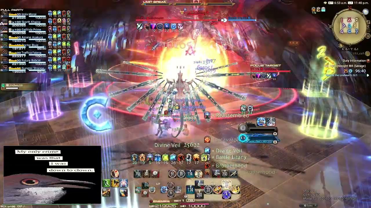FFXIV - AAC Heavyweight M12S P1 Clear - MCH POV
