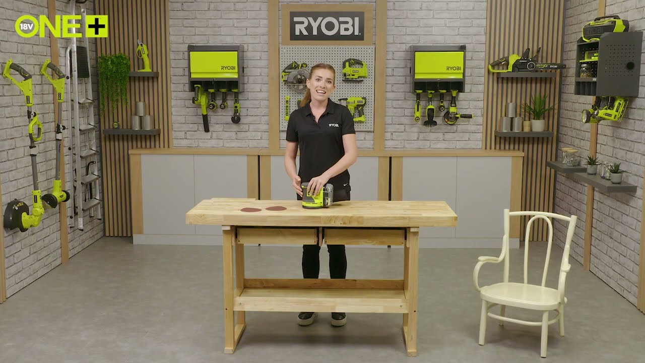 RYOBI&reg; 18V ONE+&trade; Cordless Random Orbit Sander [RROS18]