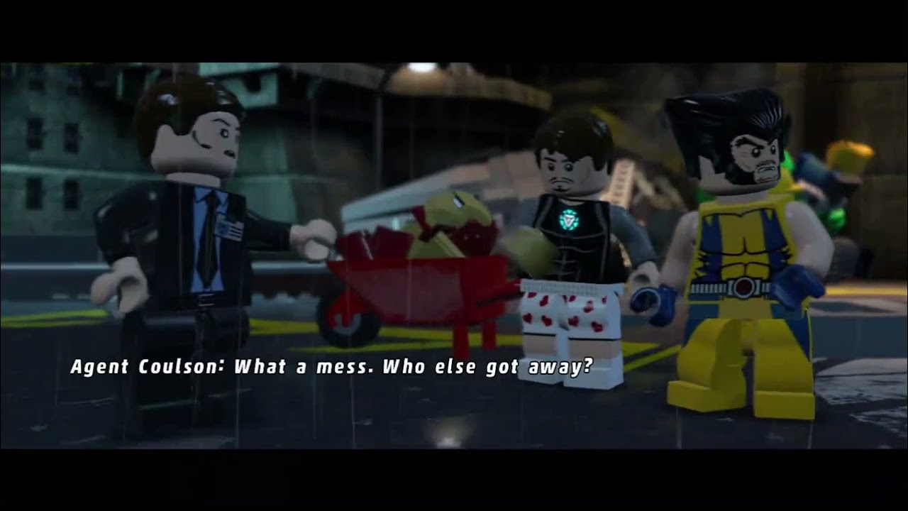 Let's Play Lego Marvel Super Heroes Gameplay Part 3- No commentary !!
