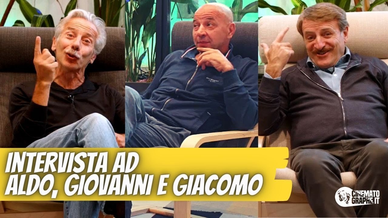 IL GRANDE GIORNO (2022) | Intervista ad ALDO, GIOVANNI E GIACOMO