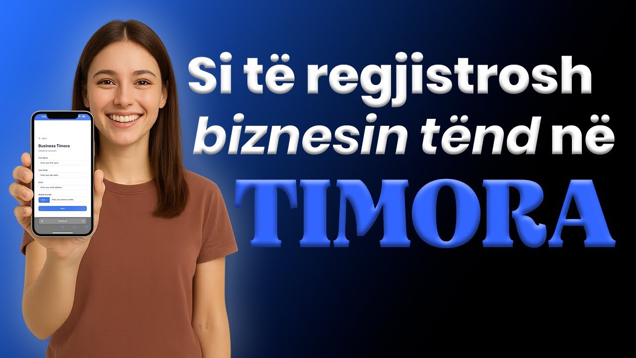 Timora p&euml;r biznese: Si t&euml; regjistrohesh hap pas hapi