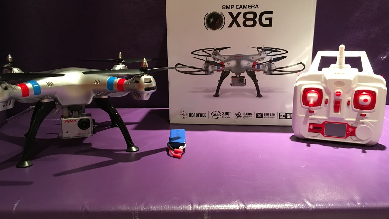 ULTRA TRASHY Syma X8G Drone Review