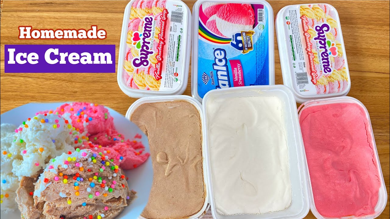 Домашнее мороженое Fanice и Supreme Ice Cream. Попробуйте дома.