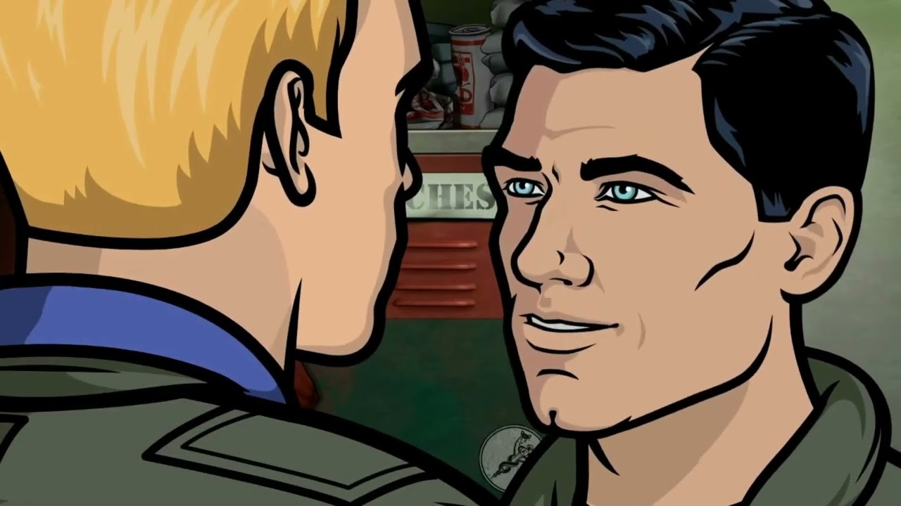 Archer - Danger Zone featurette, with 'lofn' HOUSE REMIX audio track (DELOGO'd 1080p)