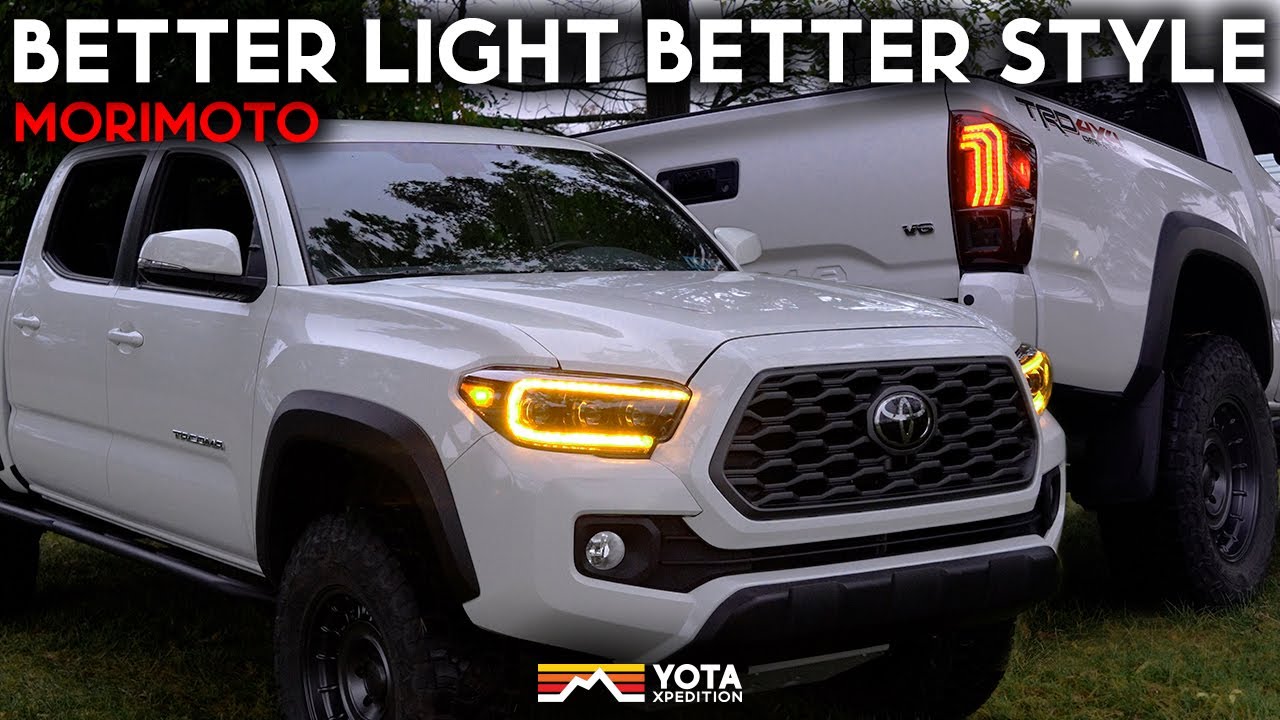 Morimoto Headlight & Taillight Upgrade: Tacoma Lighting Transformation!