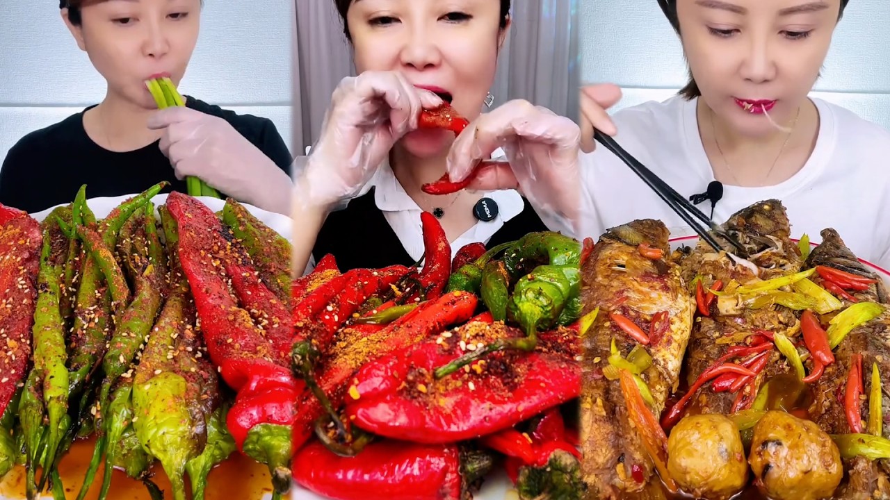 New Mukbang & New ASMR FOOD Chellange, EATING MUKBANG NEW  #고기먹방 #三大爷美食铺