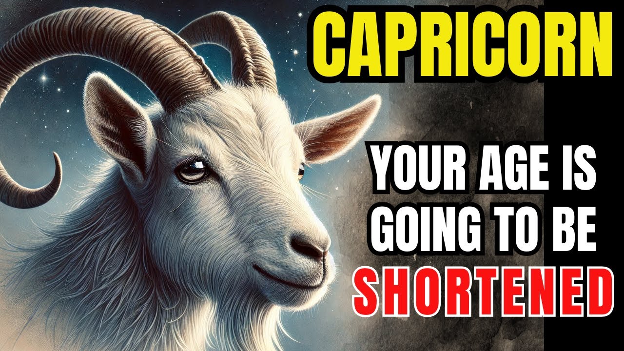♑📜 CAPRICORN - YOU ARE AGING IN REVERSE BY GOD'S GIFT