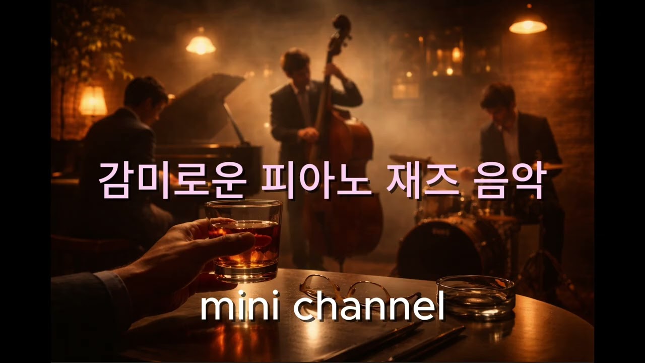 늦은 밤 재즈바에서 듣는 피아노 트리오 🎹🥃 Jazz Piano Trio for Late Night