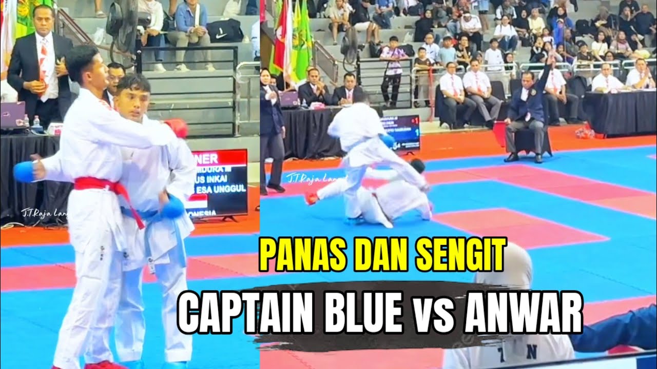 Panas 🔥 Captain Blue vs Anwar