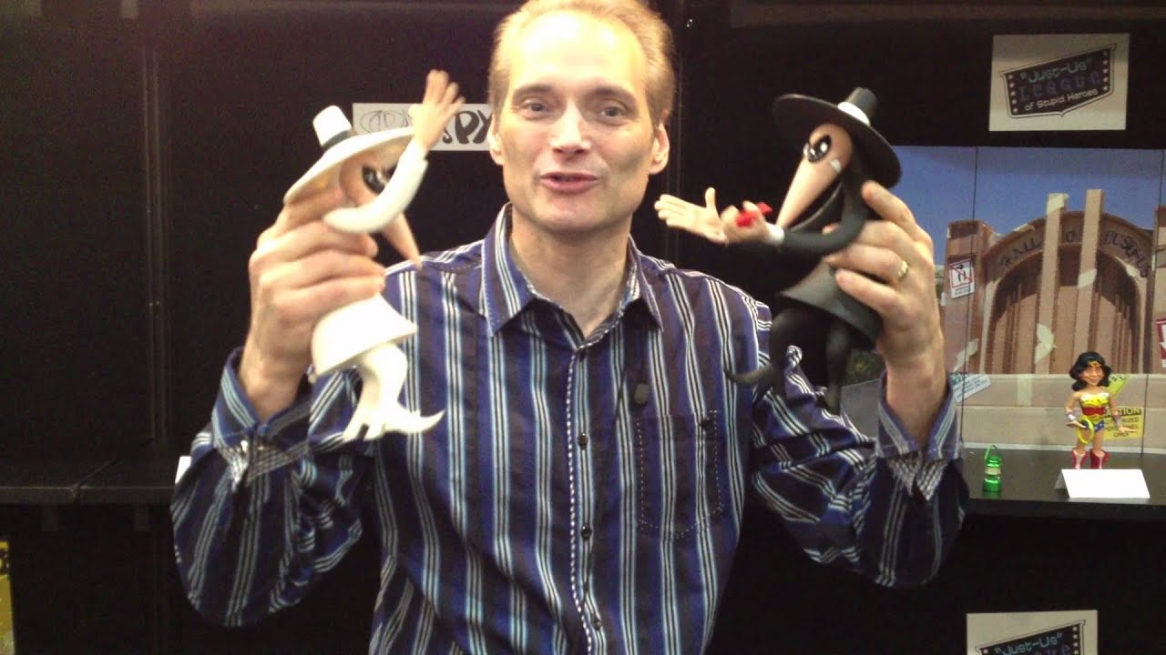 DC Direct's Jim Fletcher at New York Toy Fair 2012 - Spy vs. Spy