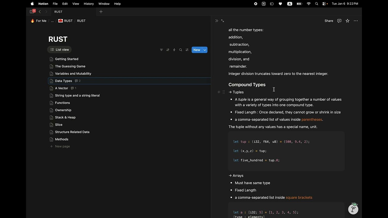 03. Let's talk about data types in Rust