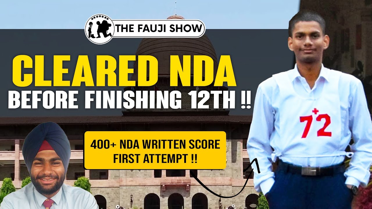 NDA Recommended First Attempt !! 400+ NDA Written Score ft NDA Recommended Abhishek Ep-194