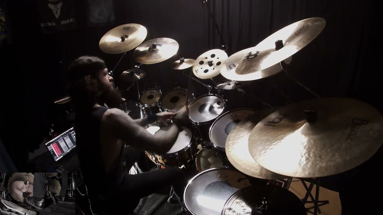 MARDUK - Cold Mouth Prayer - Drum Playthrough by Simon BLOODHAMMER Schilling