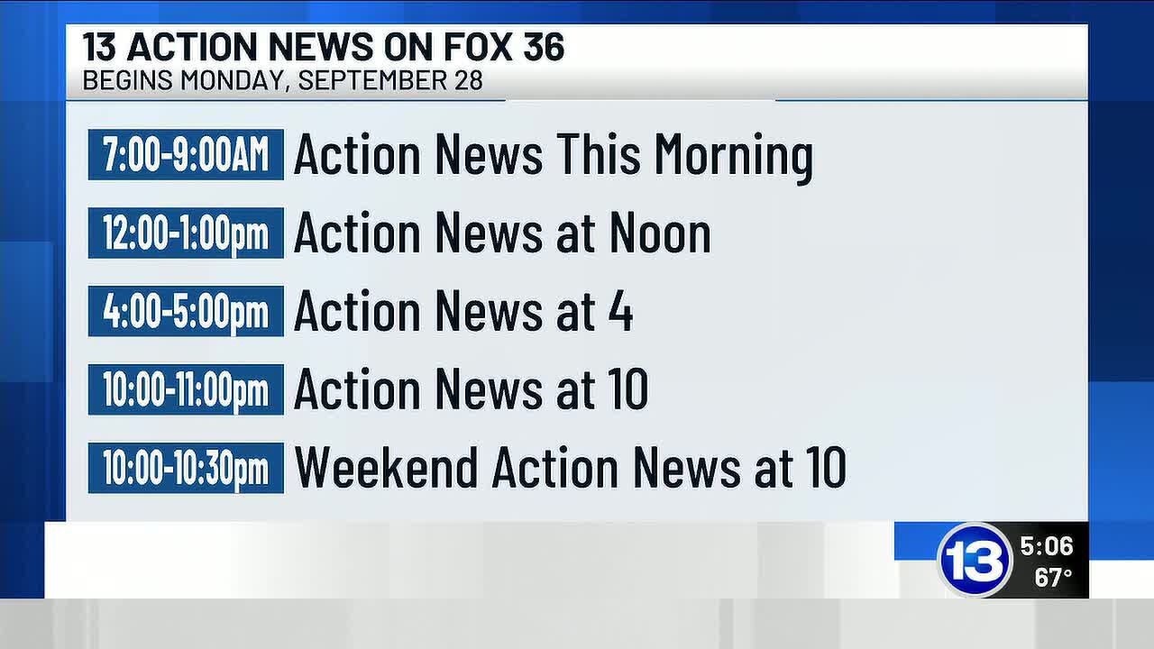 13abc to Expand Local News Coverage and Weather Service on FOX 36