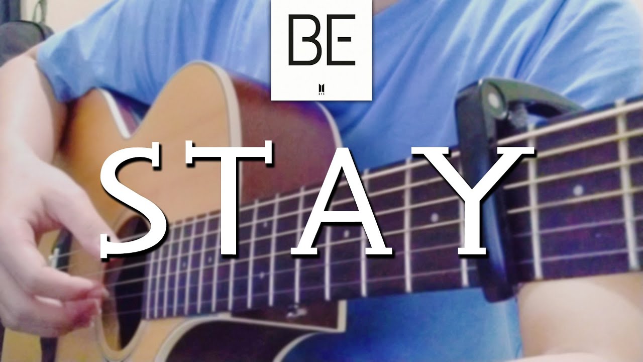 Stay · BTS (방탄소년단) | Fingerstyle Guitar Cover (TABS)