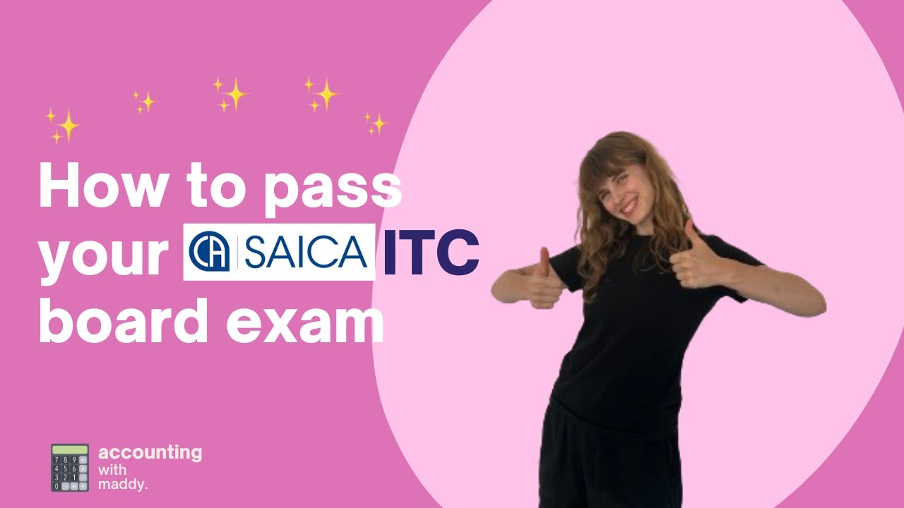 How to pass your SAICA ITC board exam