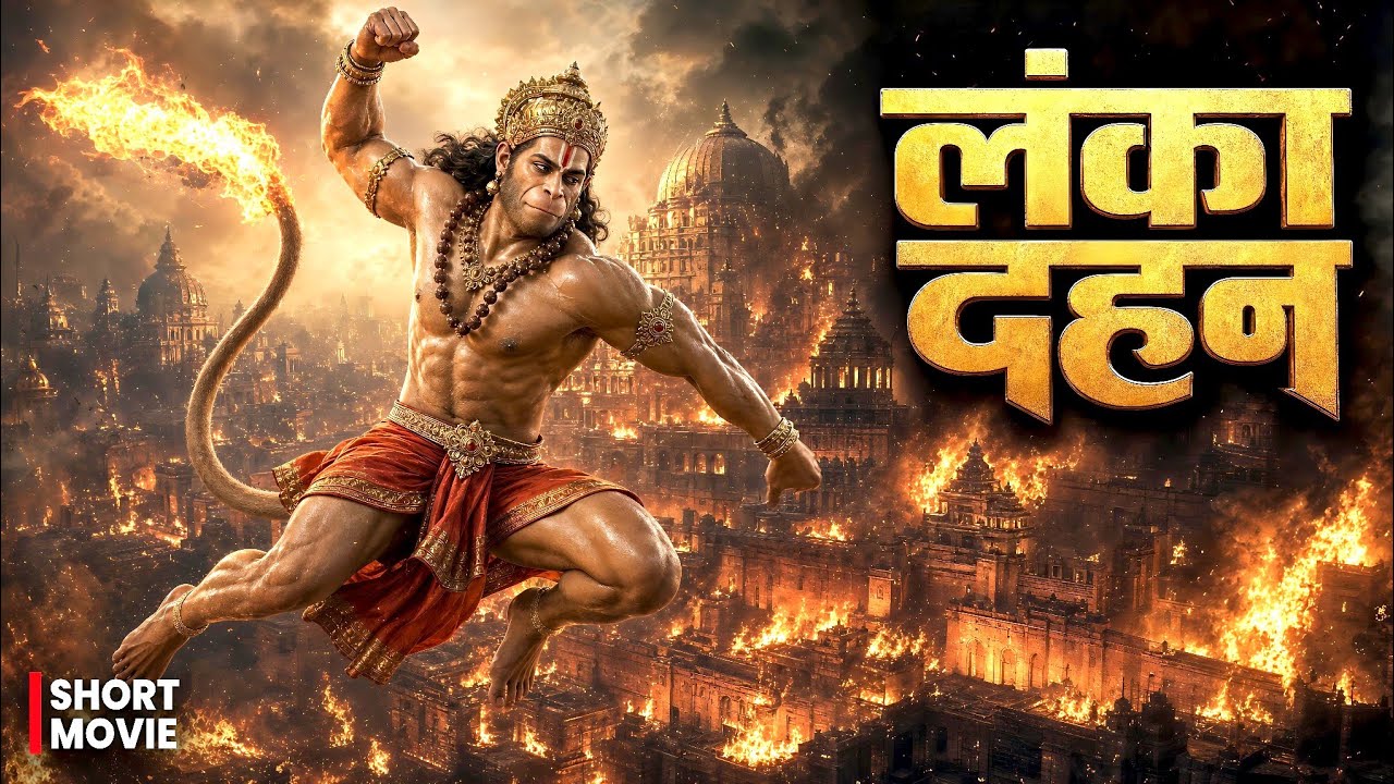 लंका दहन की अद्भुत कथा || HANUMAN Ji Lanka Dahan Full movie || Lanka Dahan Ai Movie 