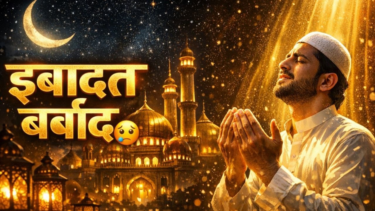 Ramzan Me Ye Galti Kar Li To Ibadat Barbad 😢 | Har Musalman Zarur Sune