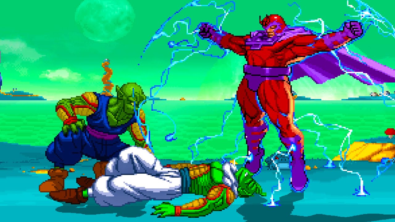 Piccolo Vs. Magneto - Magnetic Forces