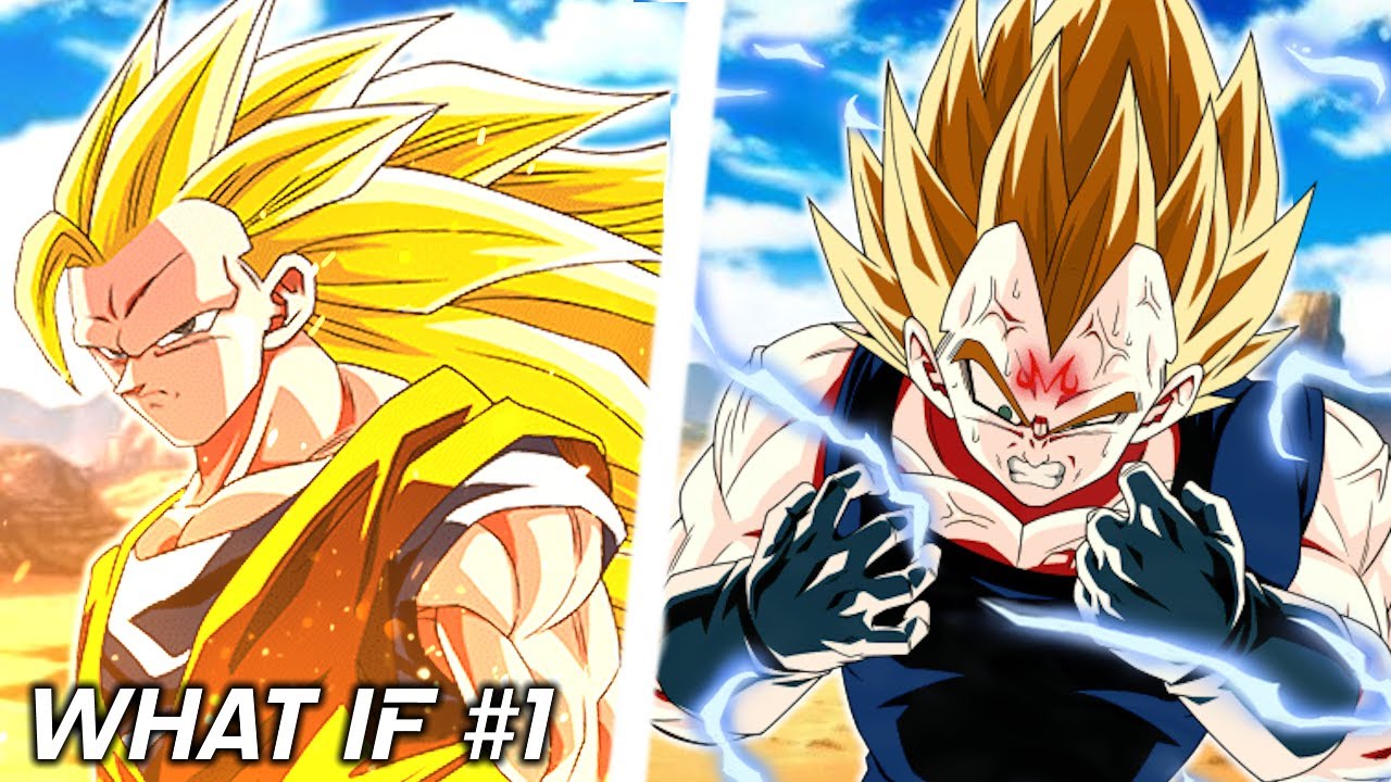 SSJ3 Goku vs Majin Vegeta [What-If #1]
