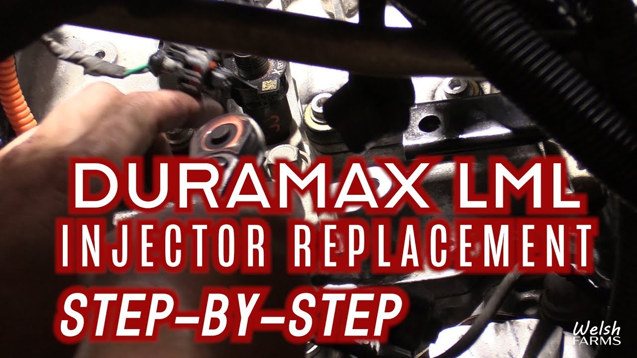 Замена инжектора Duramax LML