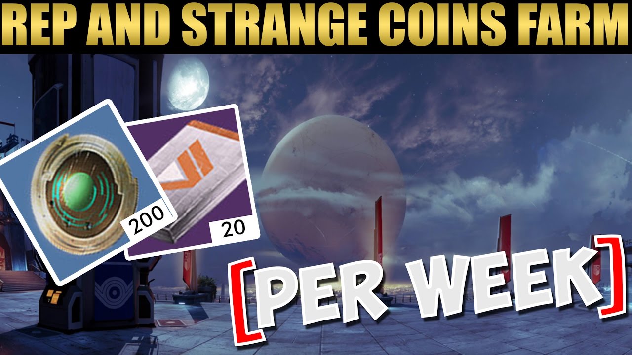 How to Farm 200 Strange Coins and 20 Faction Package per Week! Update Version in Description