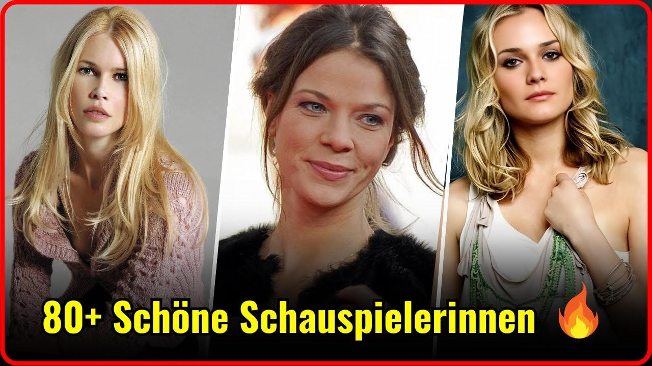 80+ Sch&ouml;ne Schauspielerinnen in Deutschland