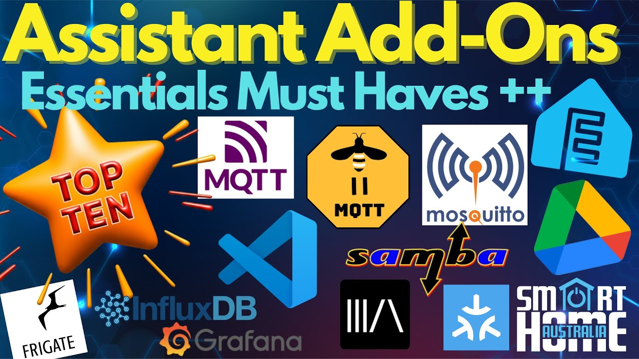 🚀 Top 10 Must-Have Home Assistant Add-Ons for 2025! 🔥