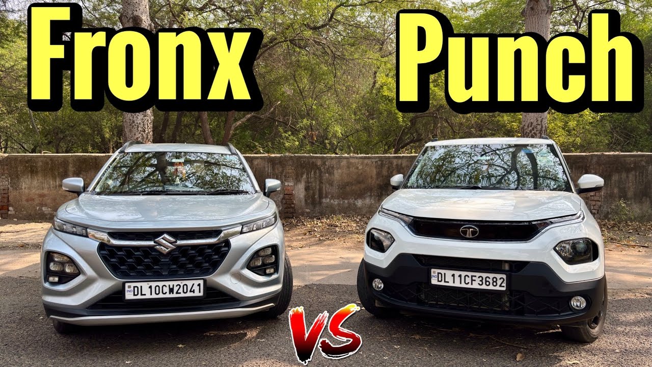 Maruti Fronx VS Tata Punch? | Detailed Comparison – Price, Mileage, Features & Which to Buy?