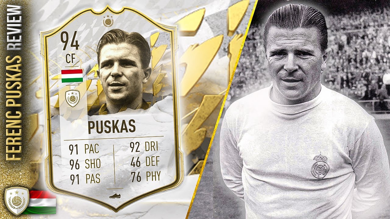 94 PRIME ICON FERENC PUSKAS PLAYER REVIEW! ALL HE SHOOTS IS BANGERSSS! FIFA 22 ULTMATE TEAM