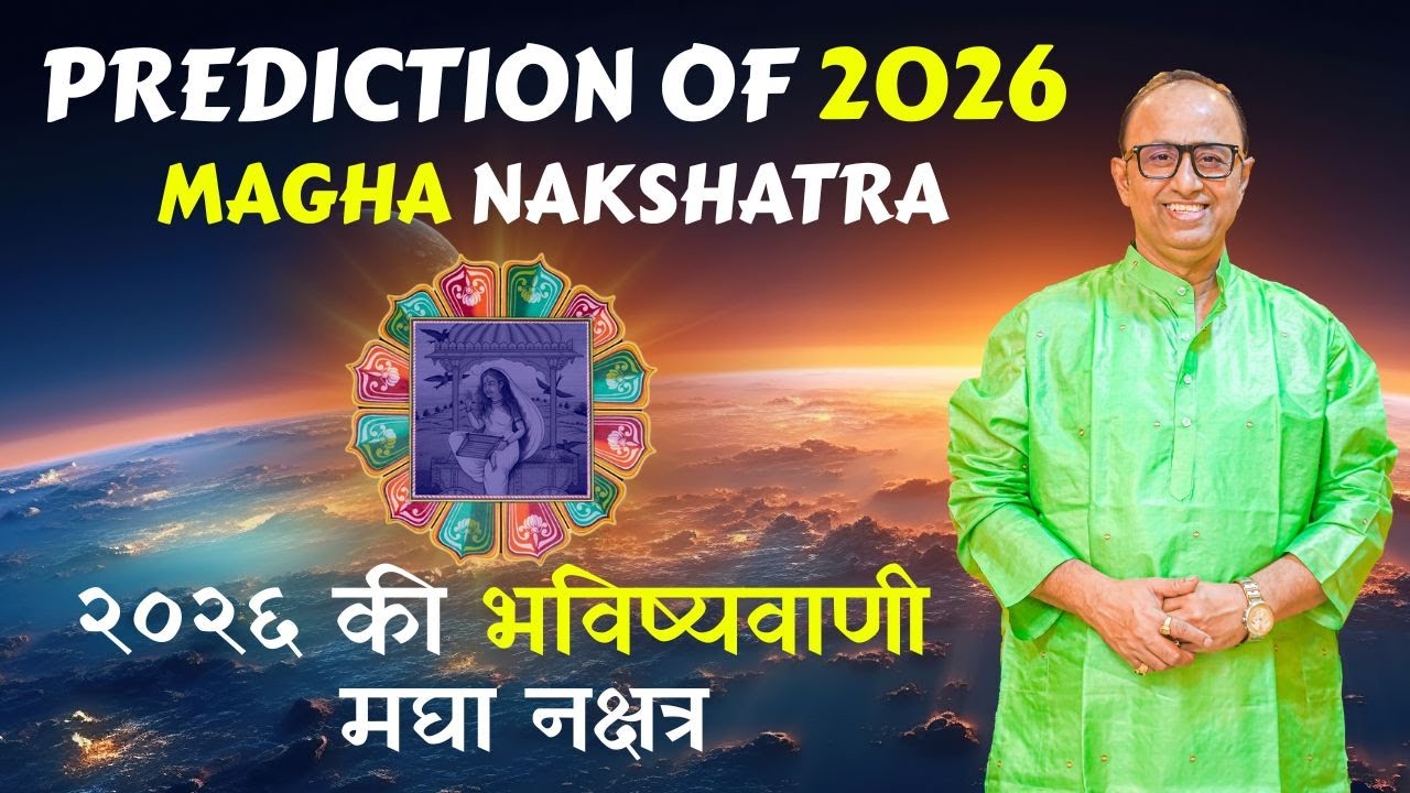 Prediction of 2026 Magha Nakshatra (Leo Rashi)|Dr S Hazra| AstrologyCreative|