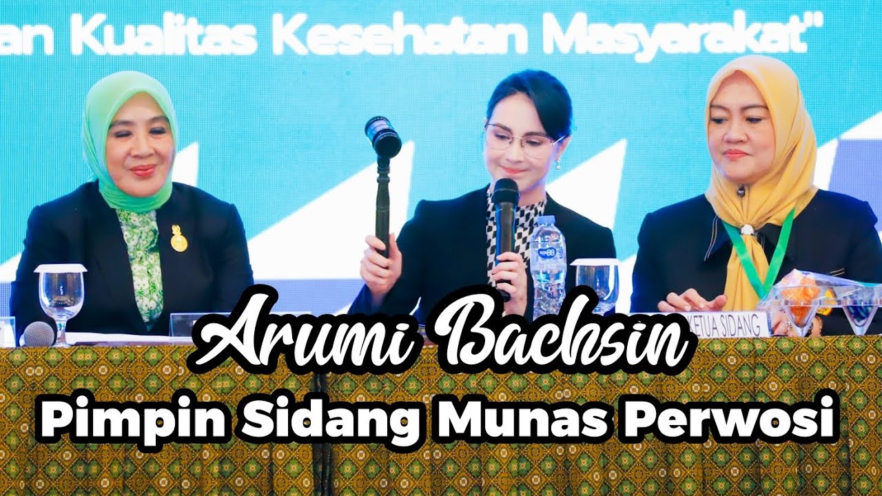Arumi Bachsin Pimpin Sidang Munas Perwosi Tahun 2025