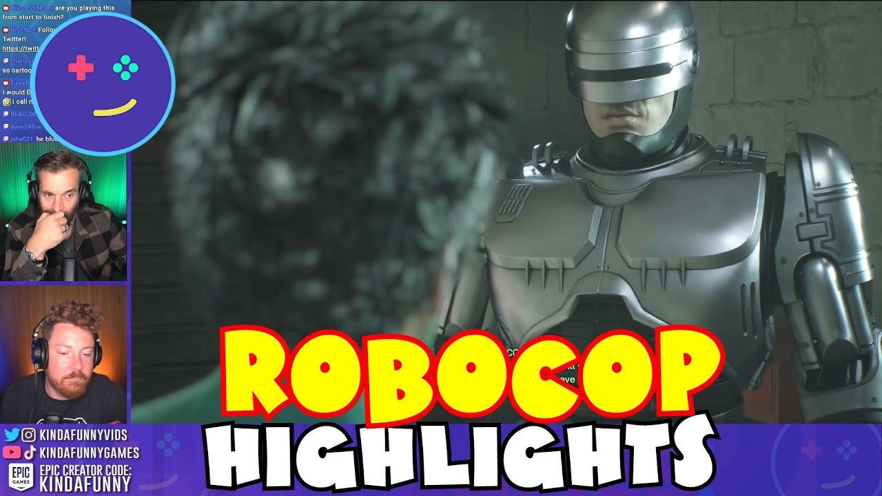 Will Nick Finish Robocop Rogue City? (Kinda Funny Games Stream Highlights)