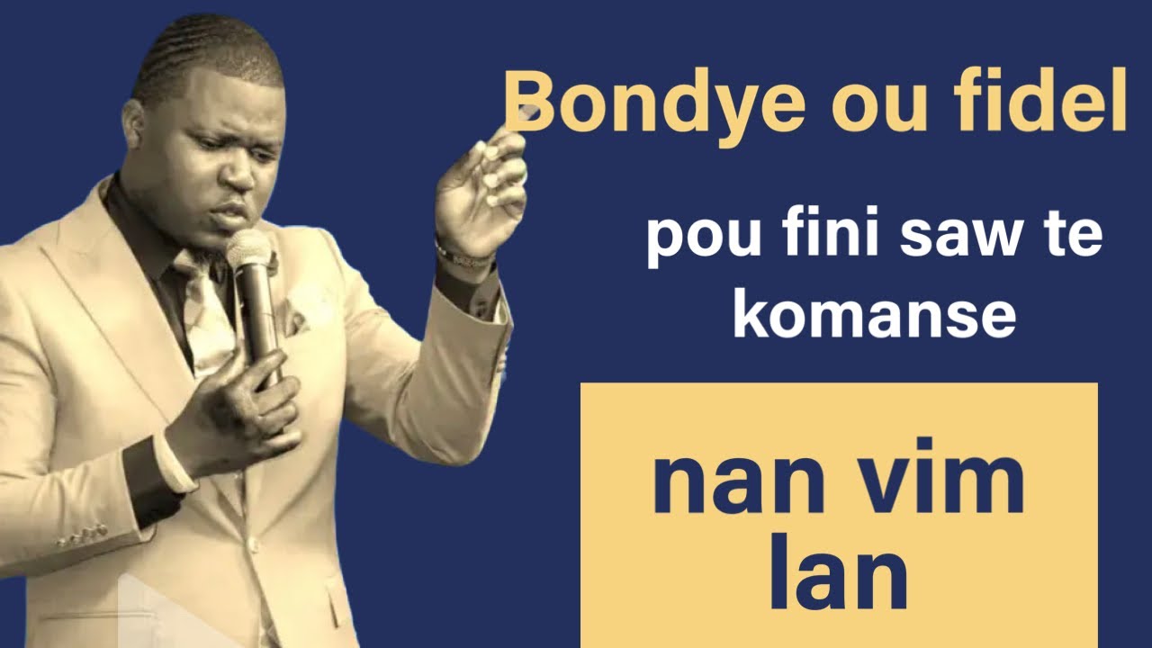 Prière de delivrance  | Bondye ou Fidel pou fini saw te komanse nan vim lan | Evangeliste Trofort