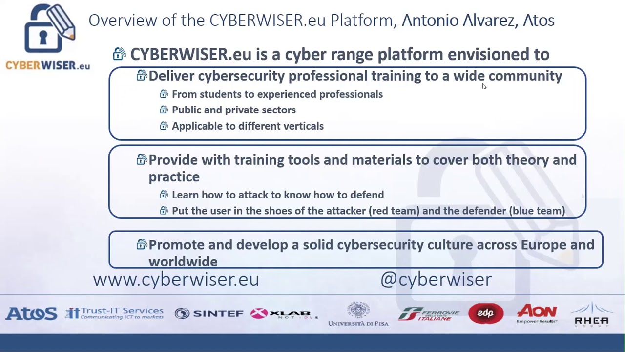 CYBERWISER eu Webinar   Free Cybersecurity Training with customised Learning Paths
