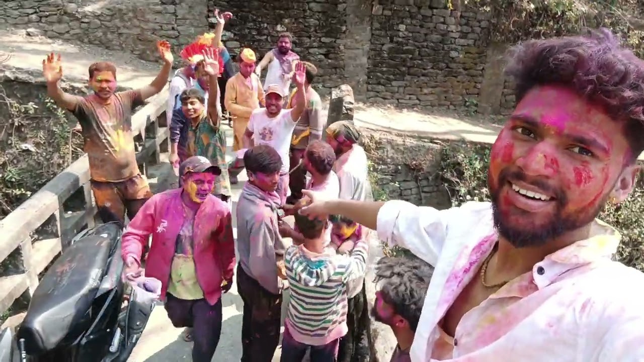 Holi special chhinka gaw ki Holi ❣️🫟