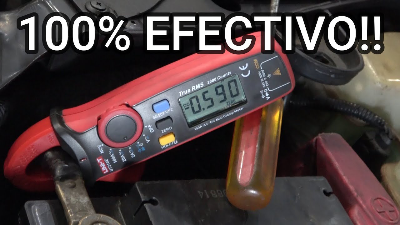 Mi AUTO DESCARGA LA BATERIA 🔋🚗. COMO CHECAR?